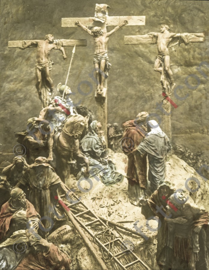 Kreuzigung Jesus von Nazareth | Crucifixion of Jesus of Nazareth - Foto simon-134-054.jpg | foticon.de - Bilddatenbank für Motive aus Geschichte und Kultur